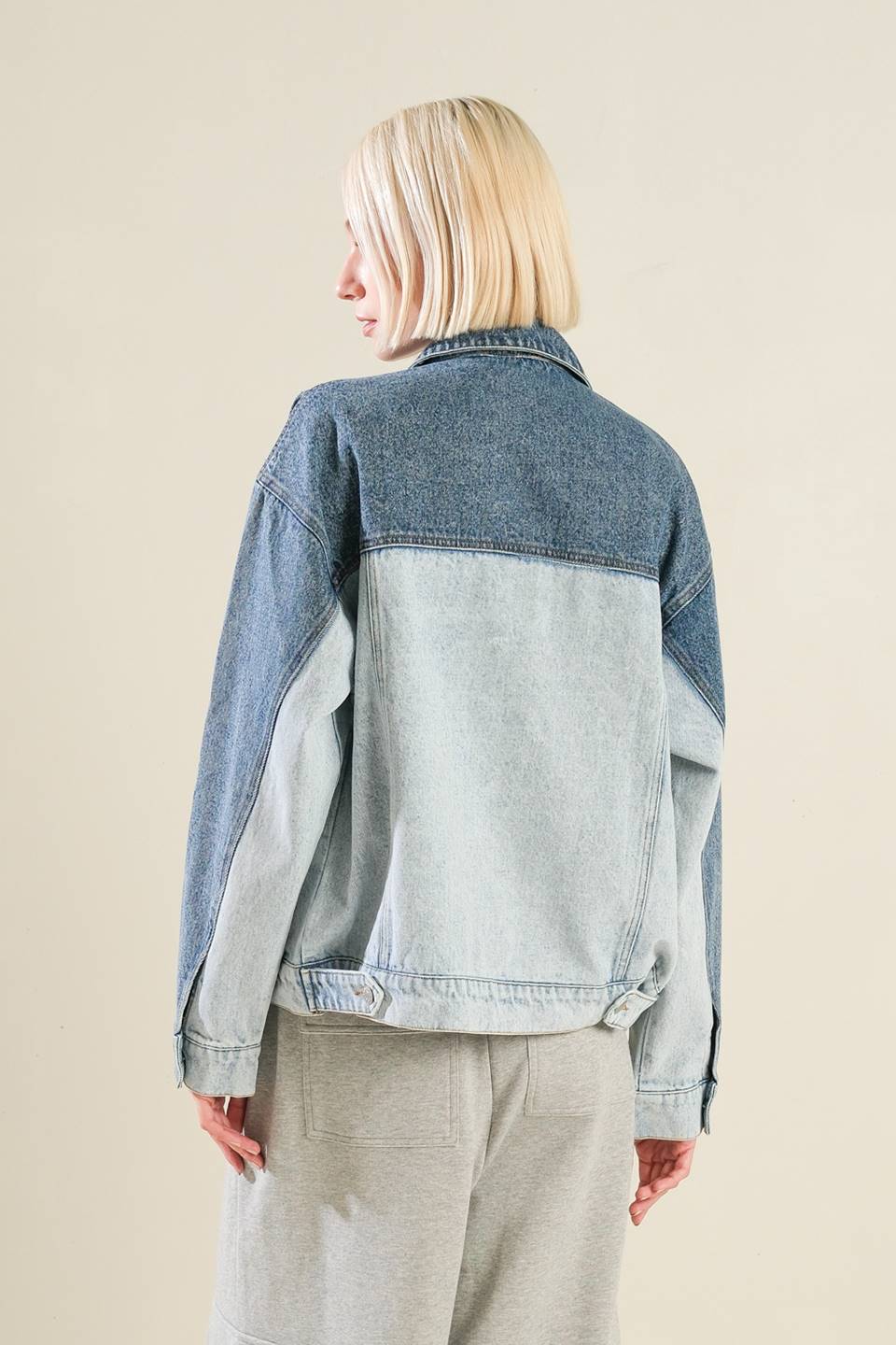 A BAR SONG DENIM JACKET denim - Apparel & Accessories > Clothing > Outerwear