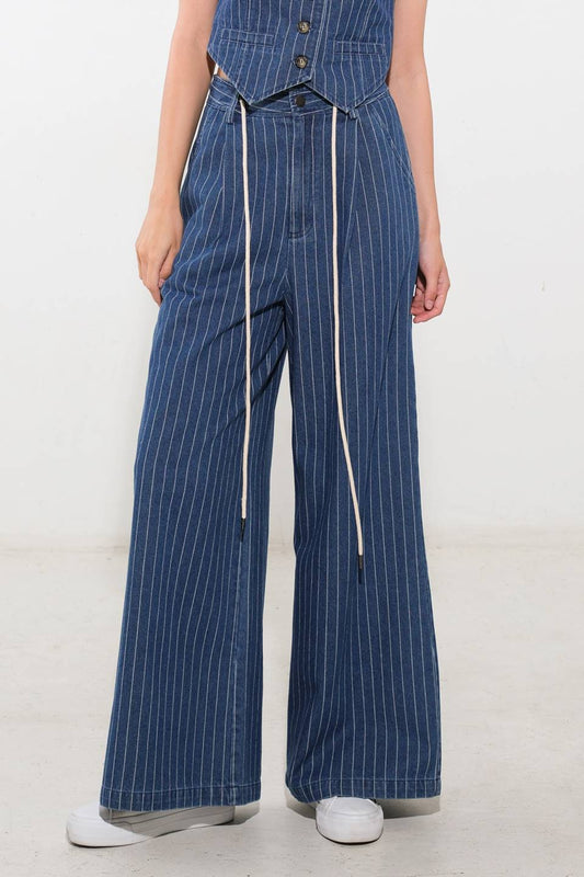 I STILL BELIEVE DENIM PANTS Flying Tomato