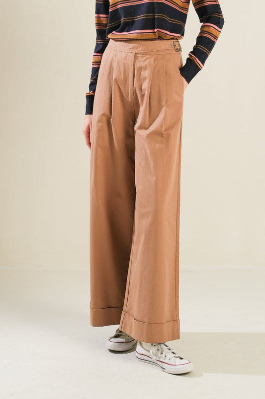 THE TIME IS RIGHT WOVEN PANTS Flying Tomato