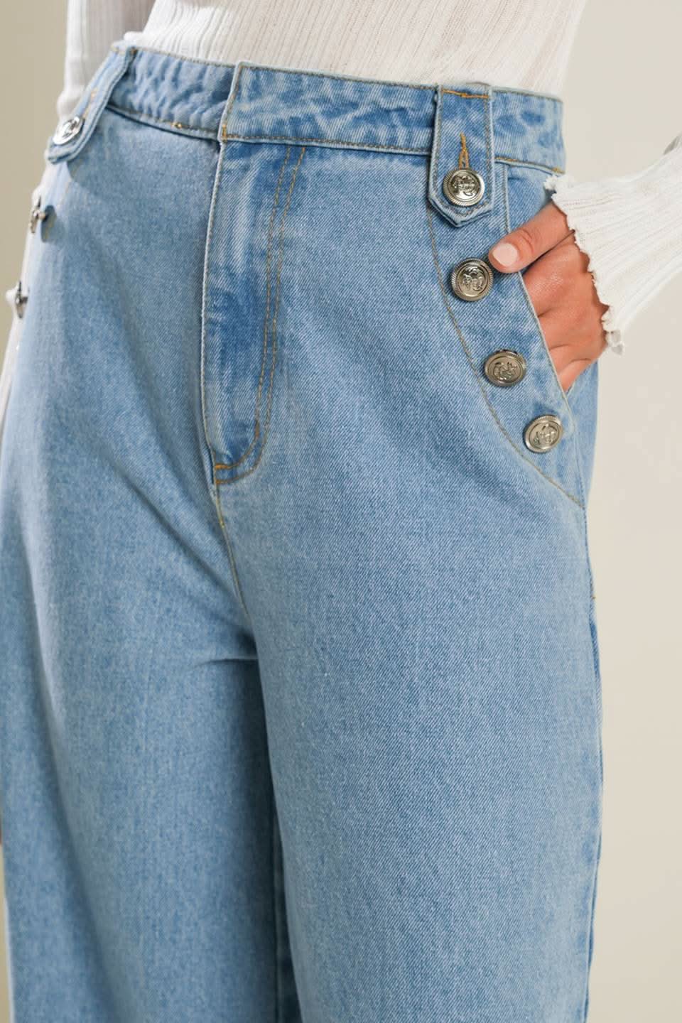 ADVENTURE AWAITS DENIM PANTS