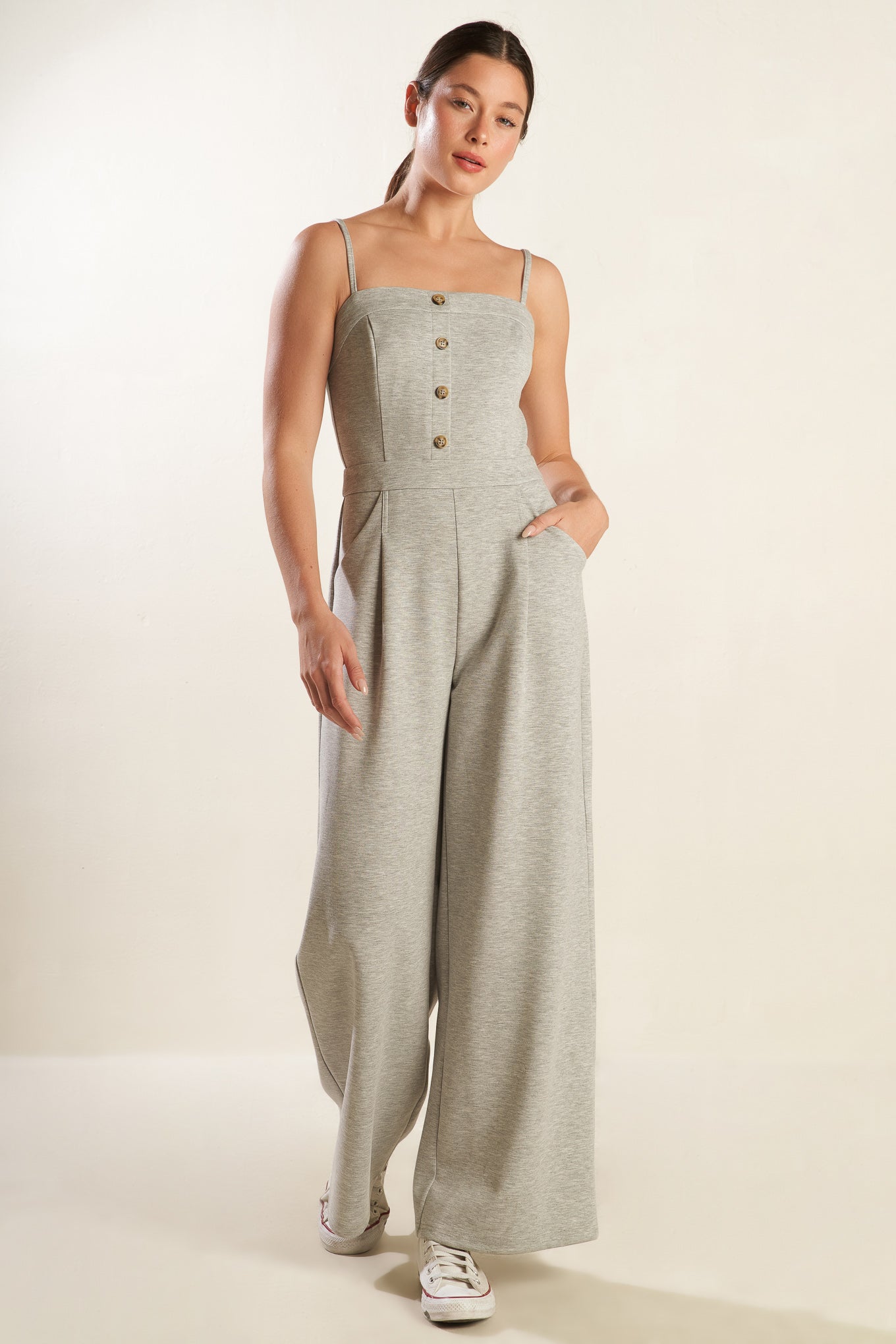 THE SECRET OF US KNIT JUMPSUIT Flying Tomato
