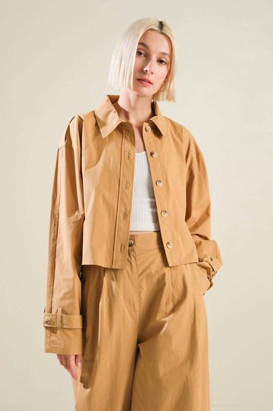 THE BEST OPTION WOVEN TOP Flying Tomato