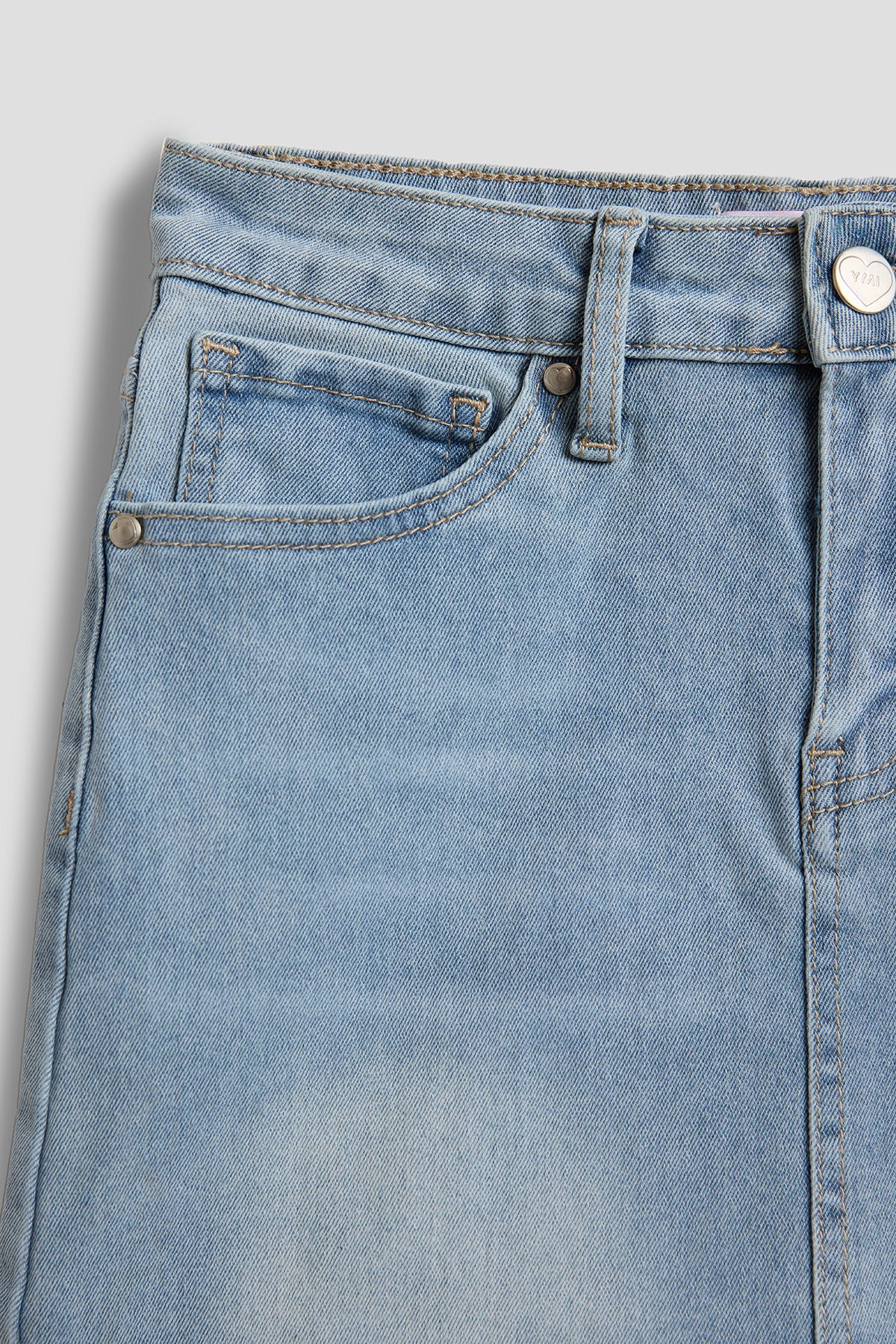 YMI JEANS: Lace Trim Girls' Skirt