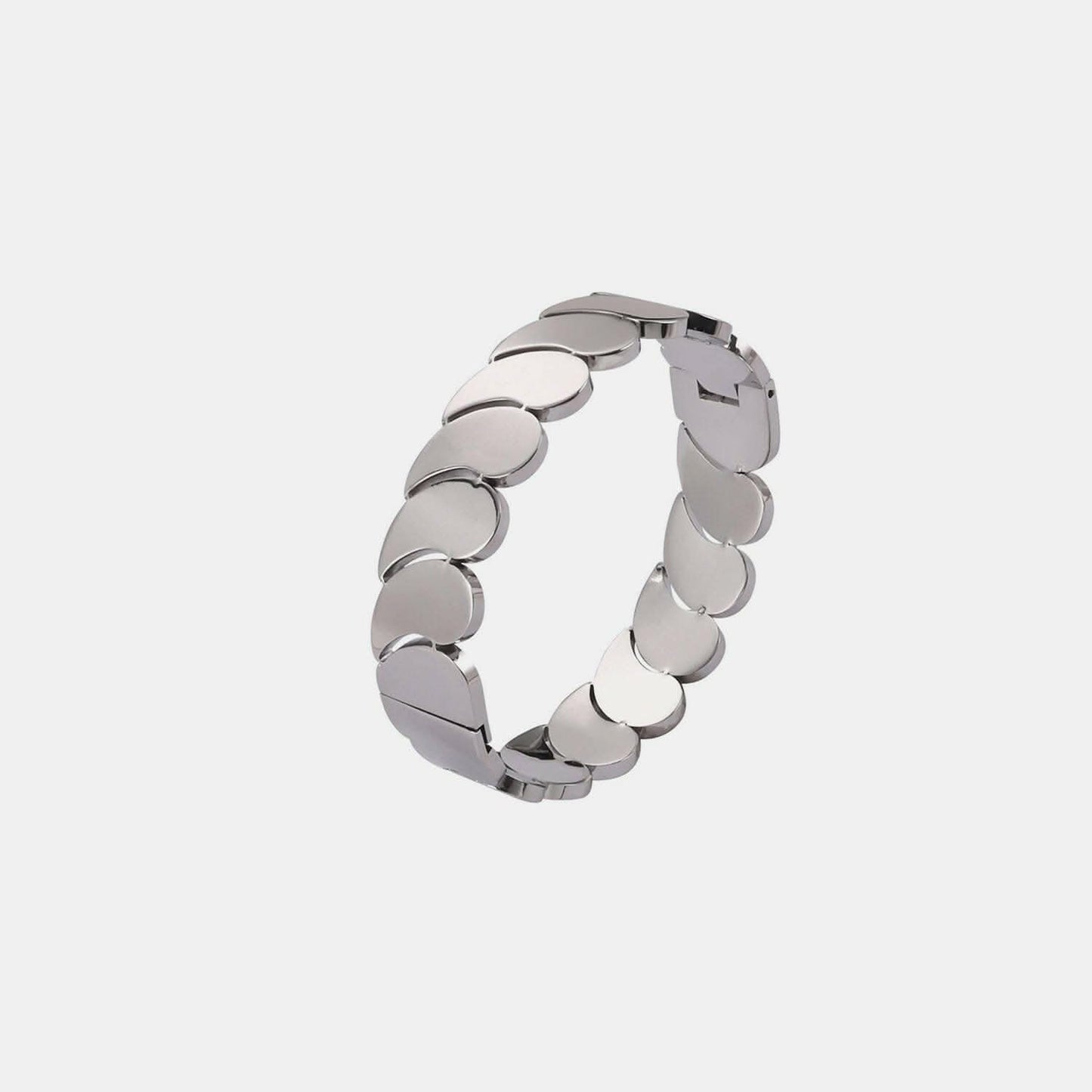Gold-plated titanium bracelet - Love Salve