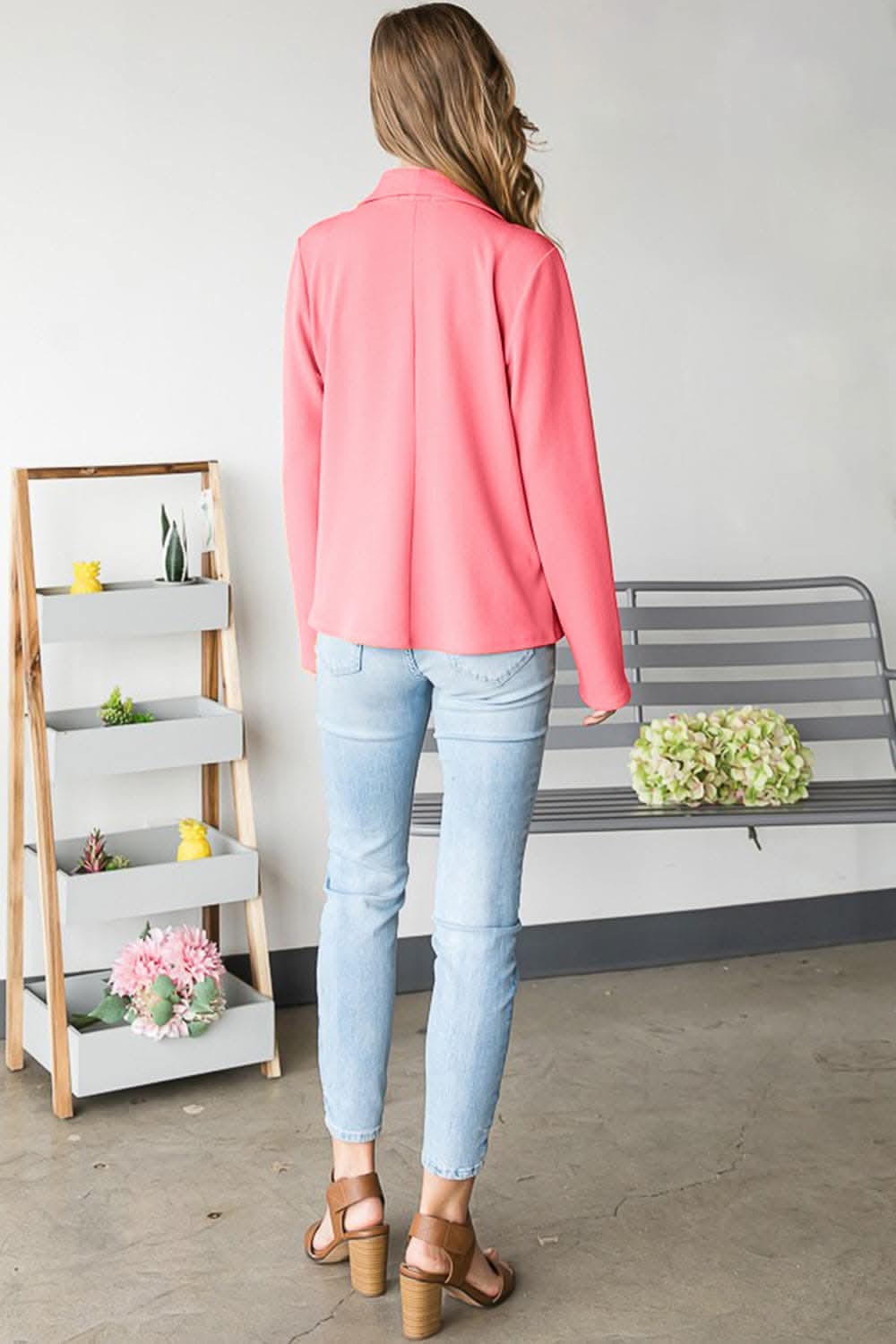 Heimish chic open front blazer - Love Salve