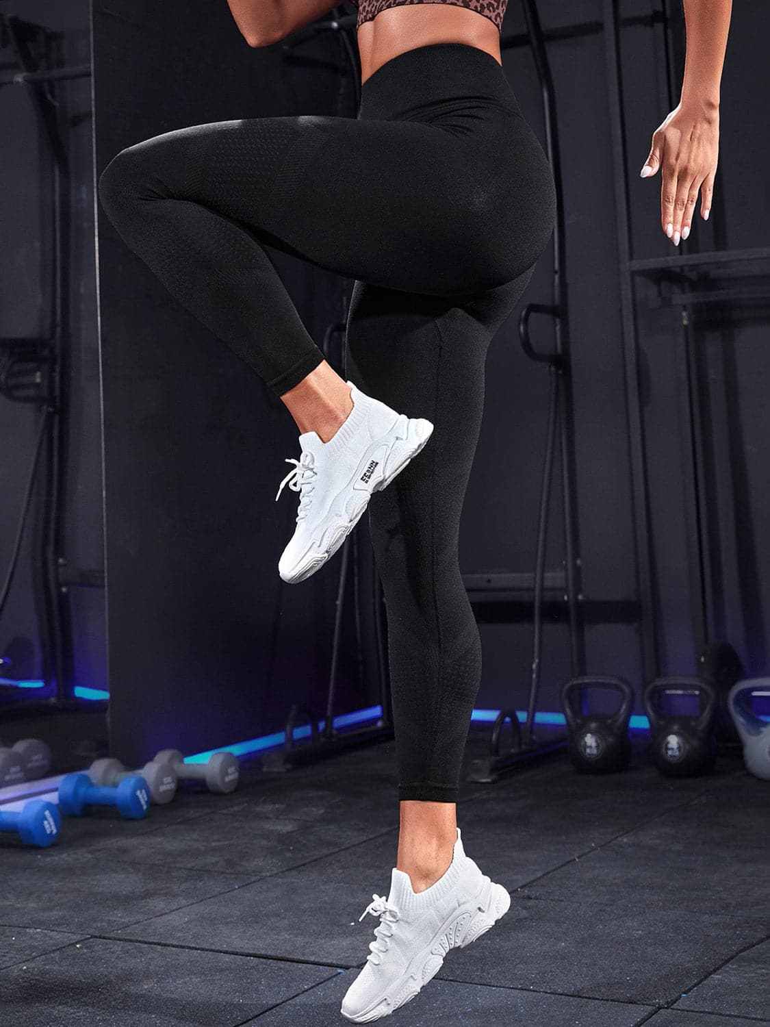 High rise active leggings for women - Love Salve