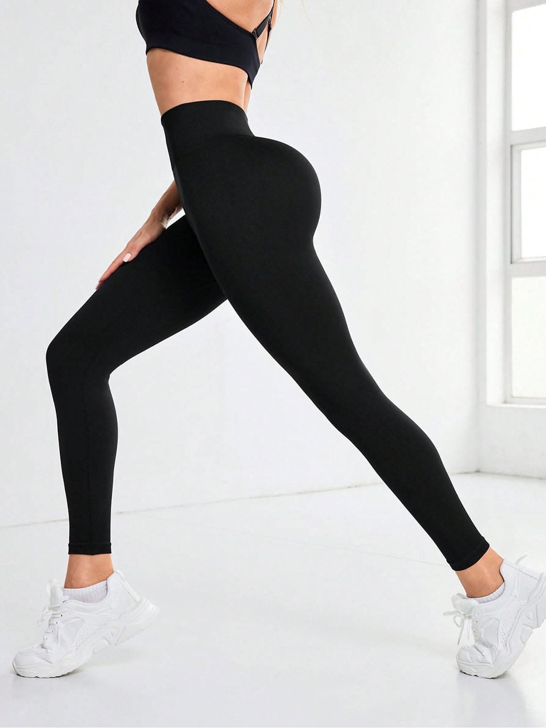 High rise performance leggings