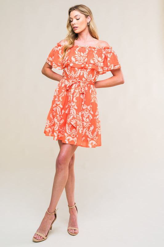 CAPTIVATING ALWAYS WOVEN MINI DRESS Flying Tomato
