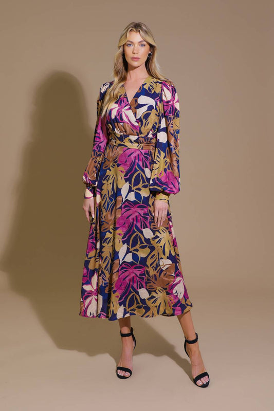 LOST IN YOUR EYES WOVEN MIDI DRESS Flying Tomato