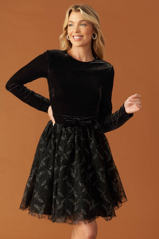 CAFÉ CONVERSATION WOVEN MINI DRESS Flying Tomato