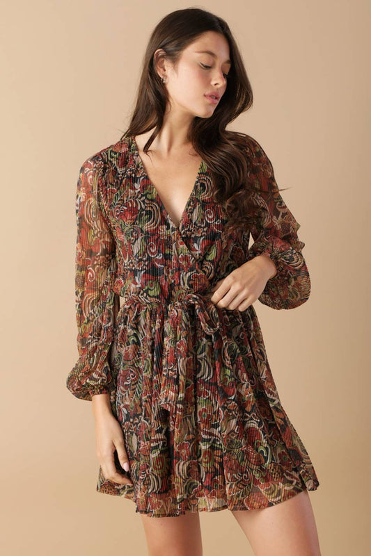 JUST CAN'T WAIT WOVEN MINI DRESS Flying Tomato