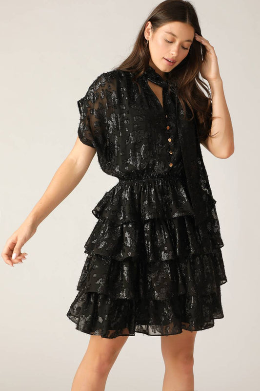 NOT I KNOW WOVEN MINI DRESS Flying Tomato