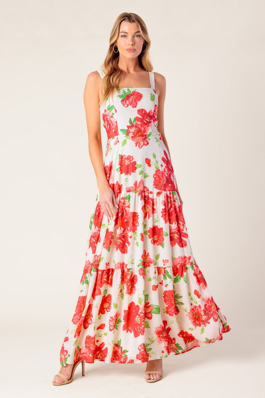 LOST IN THE DETAILS WOVEN MAXI DRESS Flying Tomato