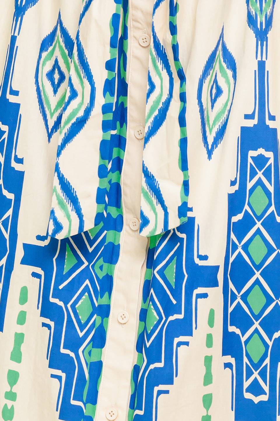 SOFTLY SPOKEN BLUE WOVEN MDI DRESS