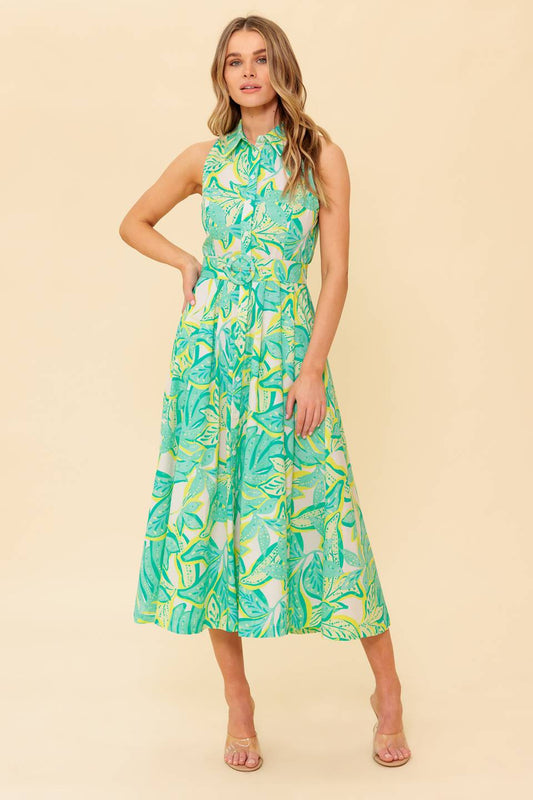 DAYS WITH YOU WOVEN MDI DRESS Flying Tomato