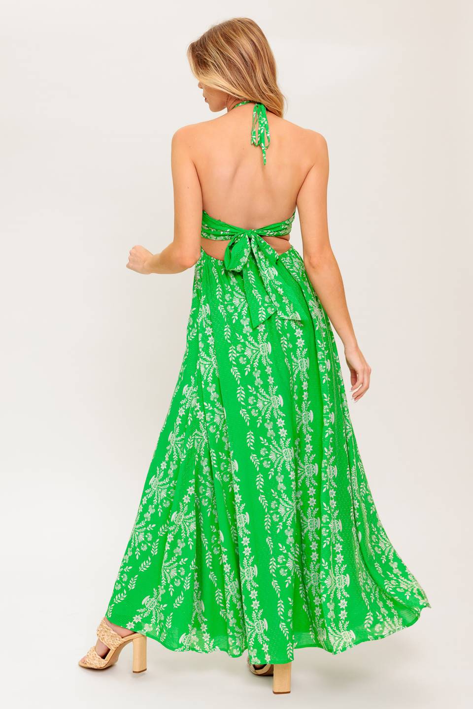 MY LOVE LANGUAGE WOVEN MAXI DRESS