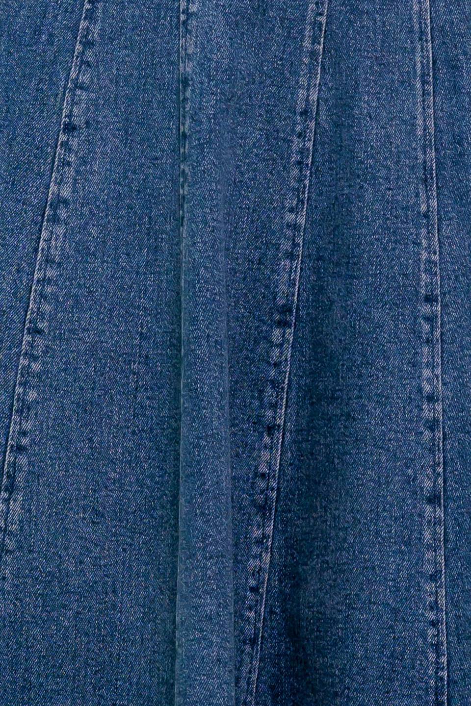 VANILLA COVE DENIM MIDI DRESS