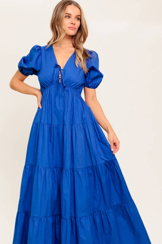 SUMMER GLOW WOVEN MAXI DRESS Flying Tomato