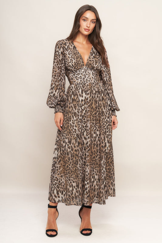 DESERT WALTZ WOVEN MIDI DRESS Flying Tomato