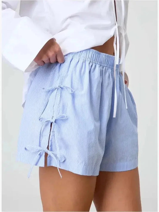 Side Tie bow shorts Miss Sparkling