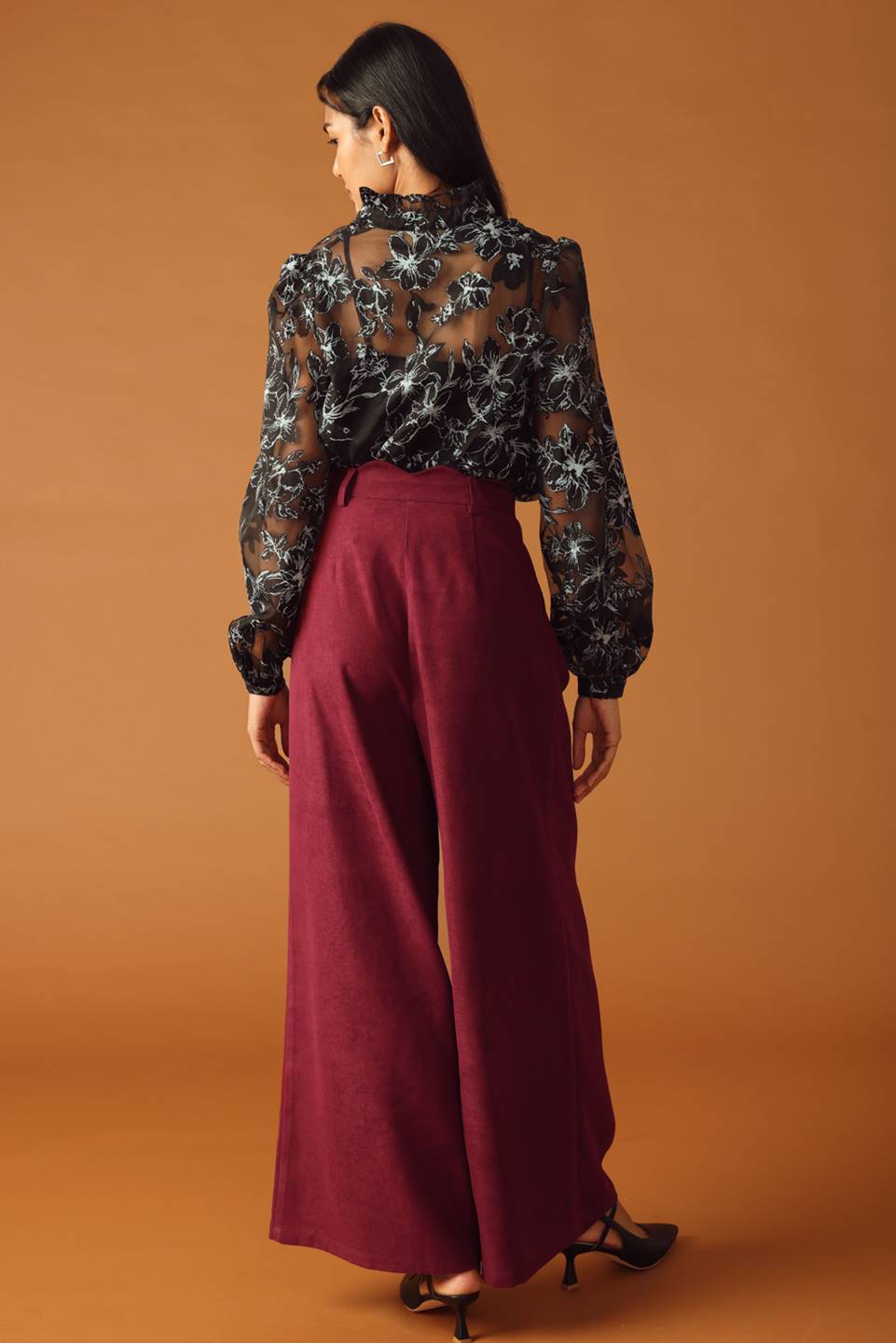 Does Not Get Better Woven Pants With Front Inverted Pleats
