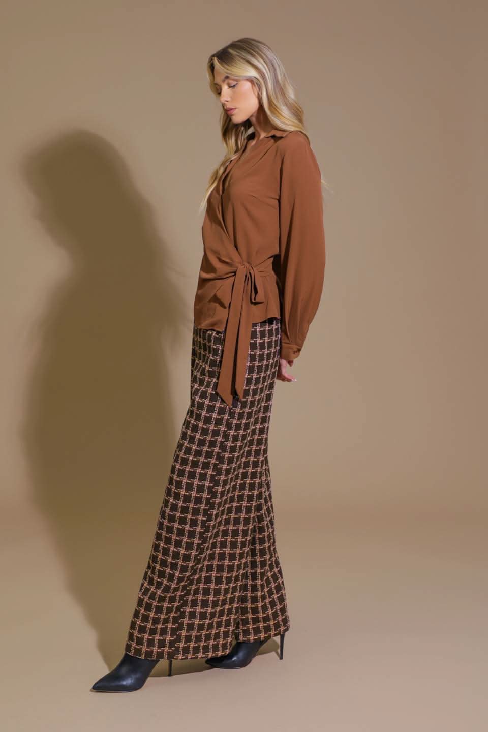 SHOW YOU OFF TWEED PANTS