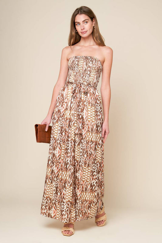 EPITOME OF ALLURE WOVEN JUMPSUIT Flying Tomato