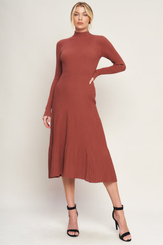 STOLEN KISSES SWEATER MIDI DRESS Flying Tomato