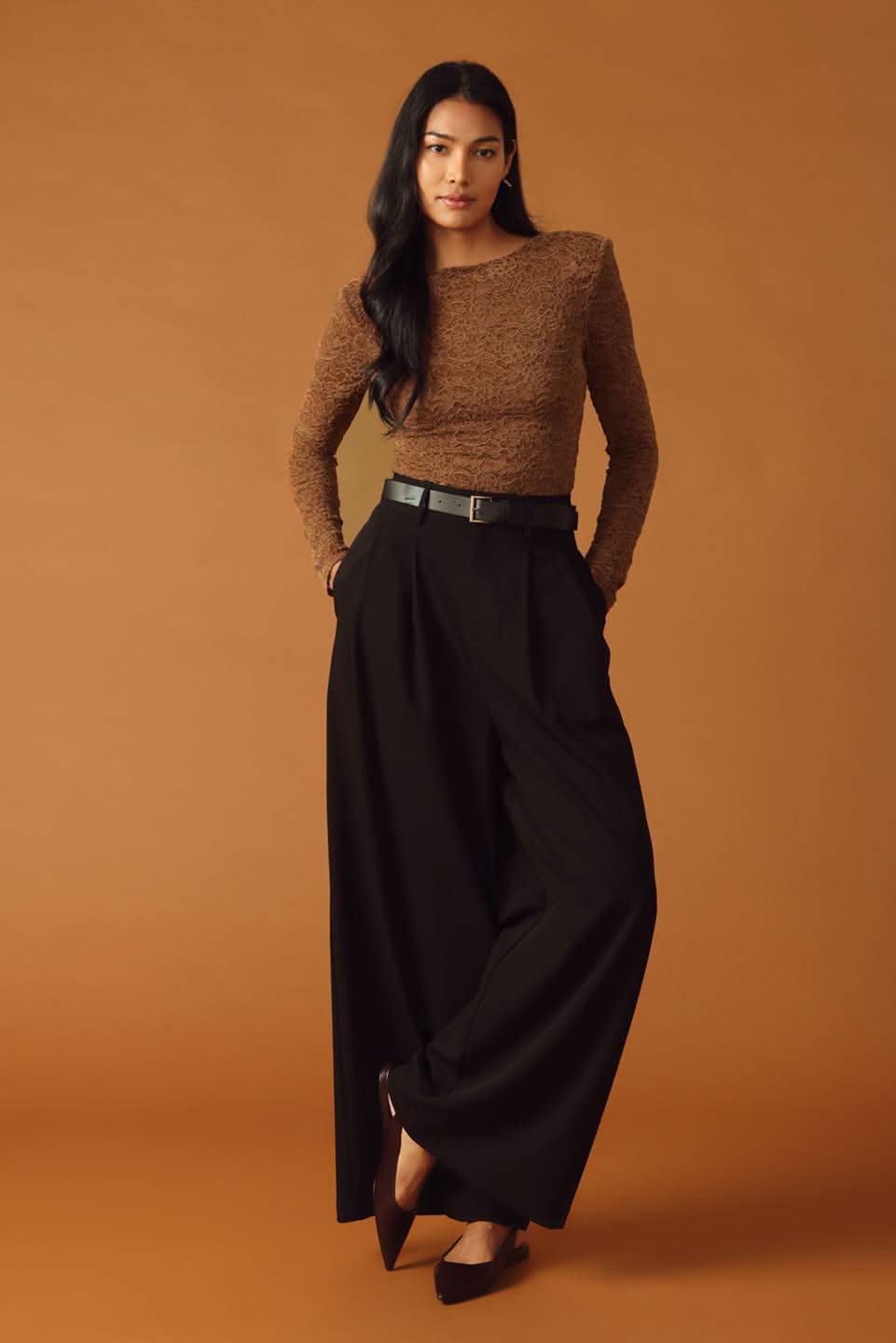 NEVER ENOUGH WOVEN LACE BODYSUIT