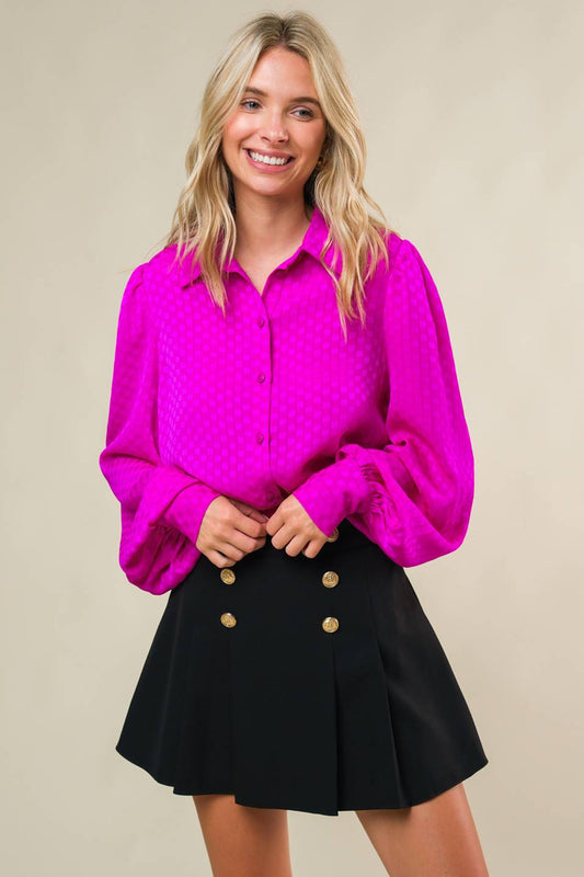THINK OF ME WOVEN TOP Flying Tomato