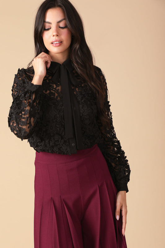 CALL IT FATE LACE TOP Flying Tomato