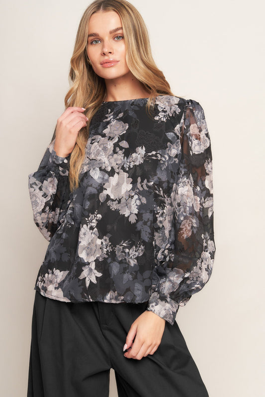 RUNAWAY HEARTS WOVEN TOP Flying Tomato