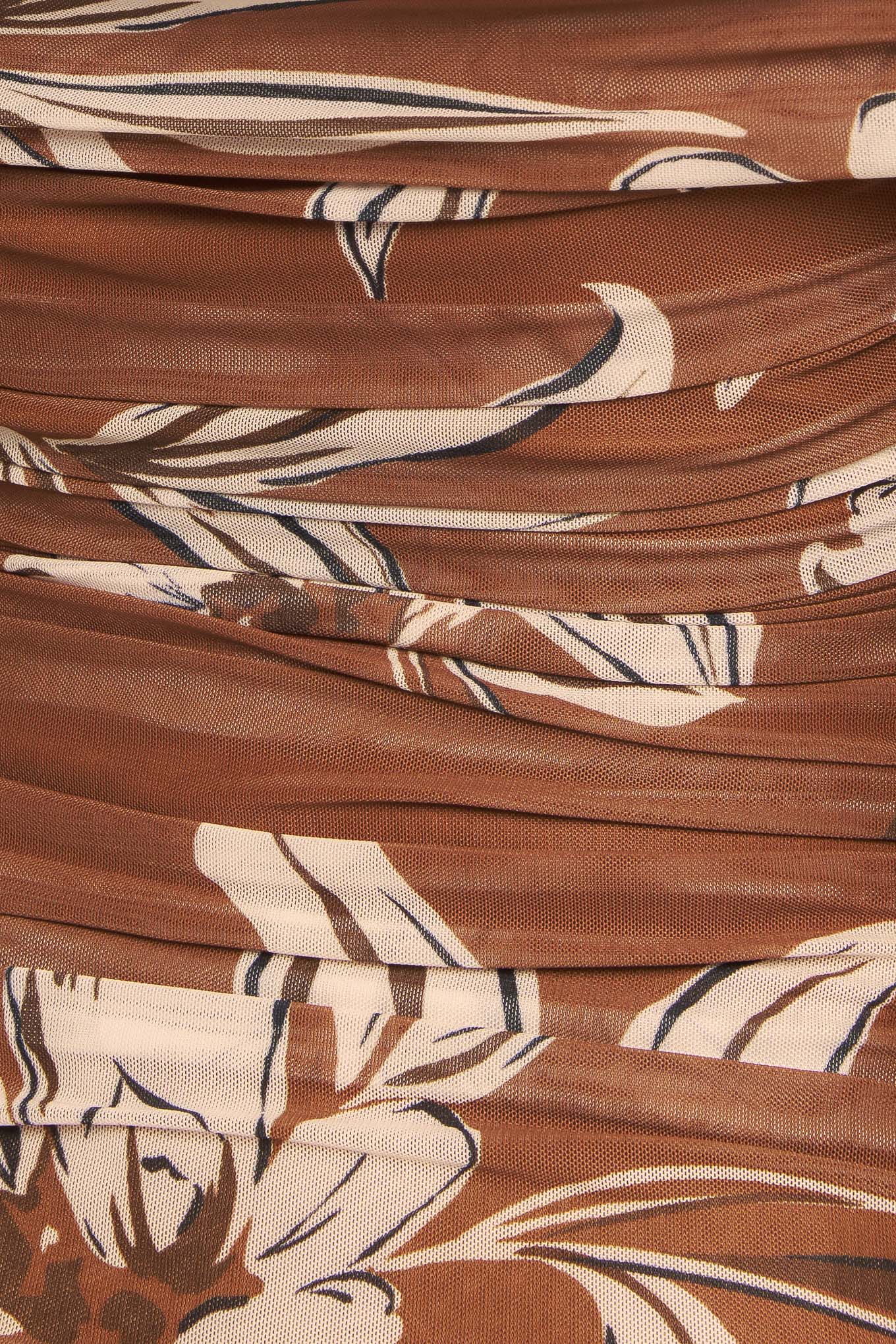 WILD COCOA BLOOM POWER MESH TOP