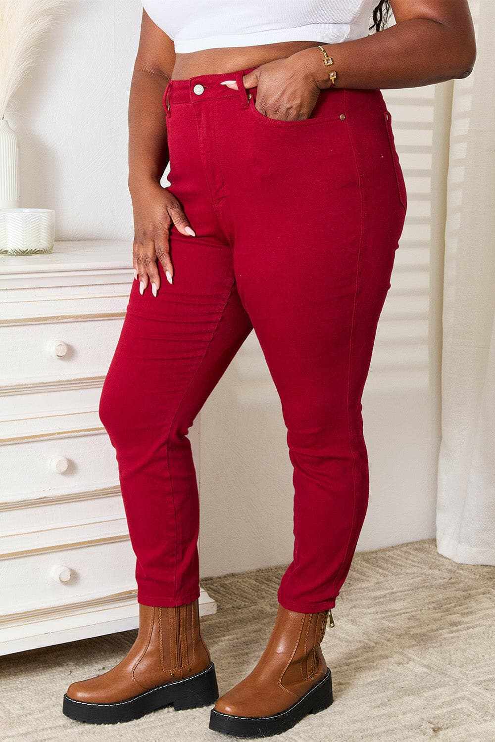 Judy Blue tummy control skinny jeans - Love Salve