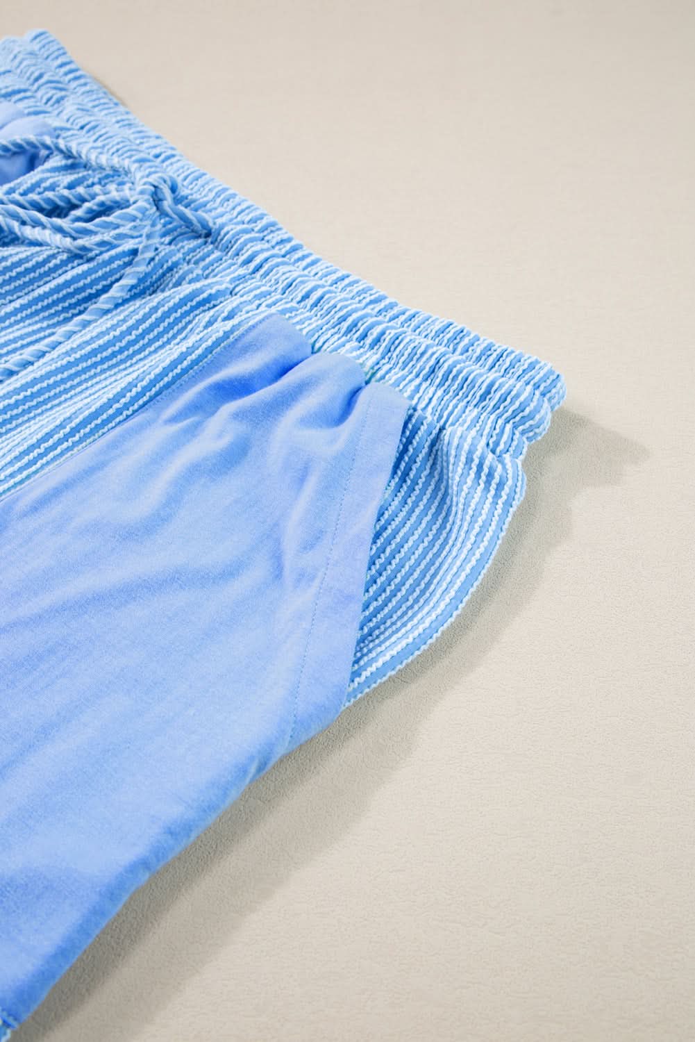Light blue plus size lounge set - Love Salve