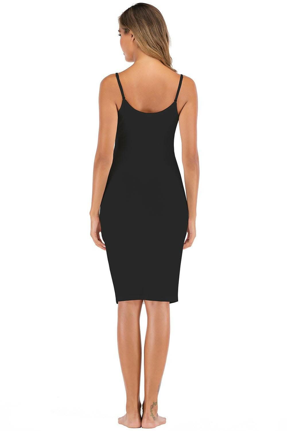 Luxe lace trim v-neck dress - Love Salve