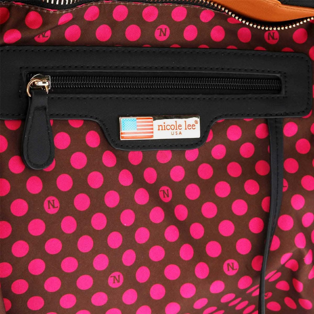 Nicole Lee geometric large tote bag