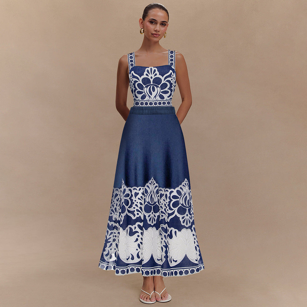 Slimming Printed One Piece Swimsuit Women Bella Mia