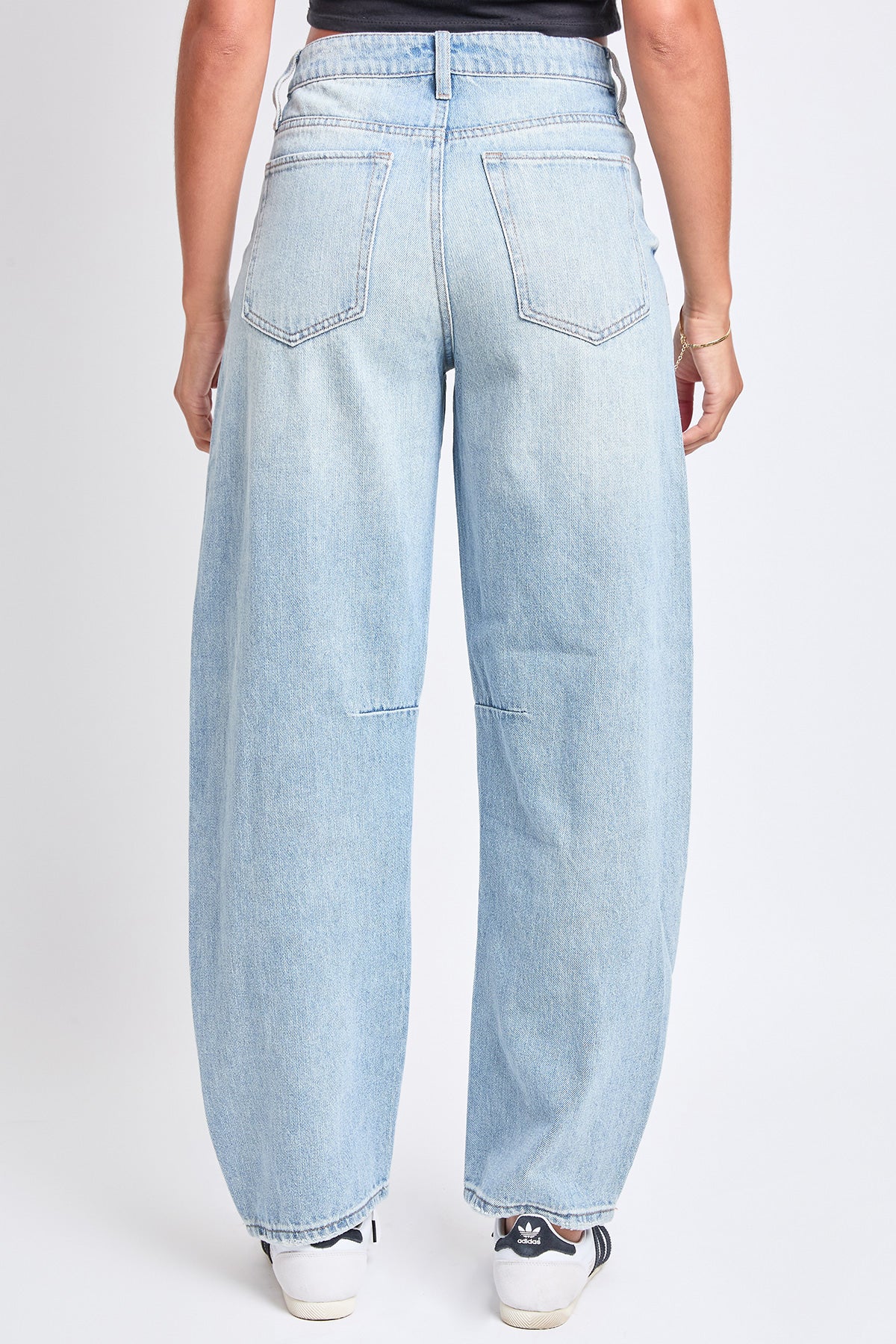 Women's Rigid Detailed Barrel Jeans