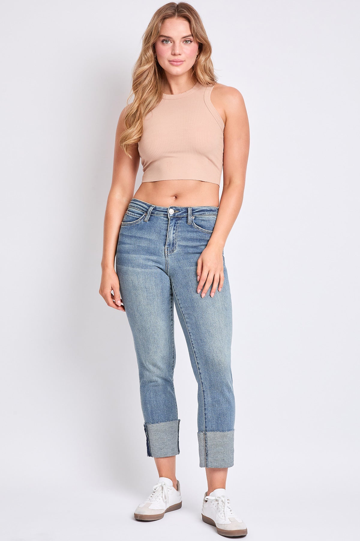 YMI Jeans: Luxe High-Rise Straight Leg Pants