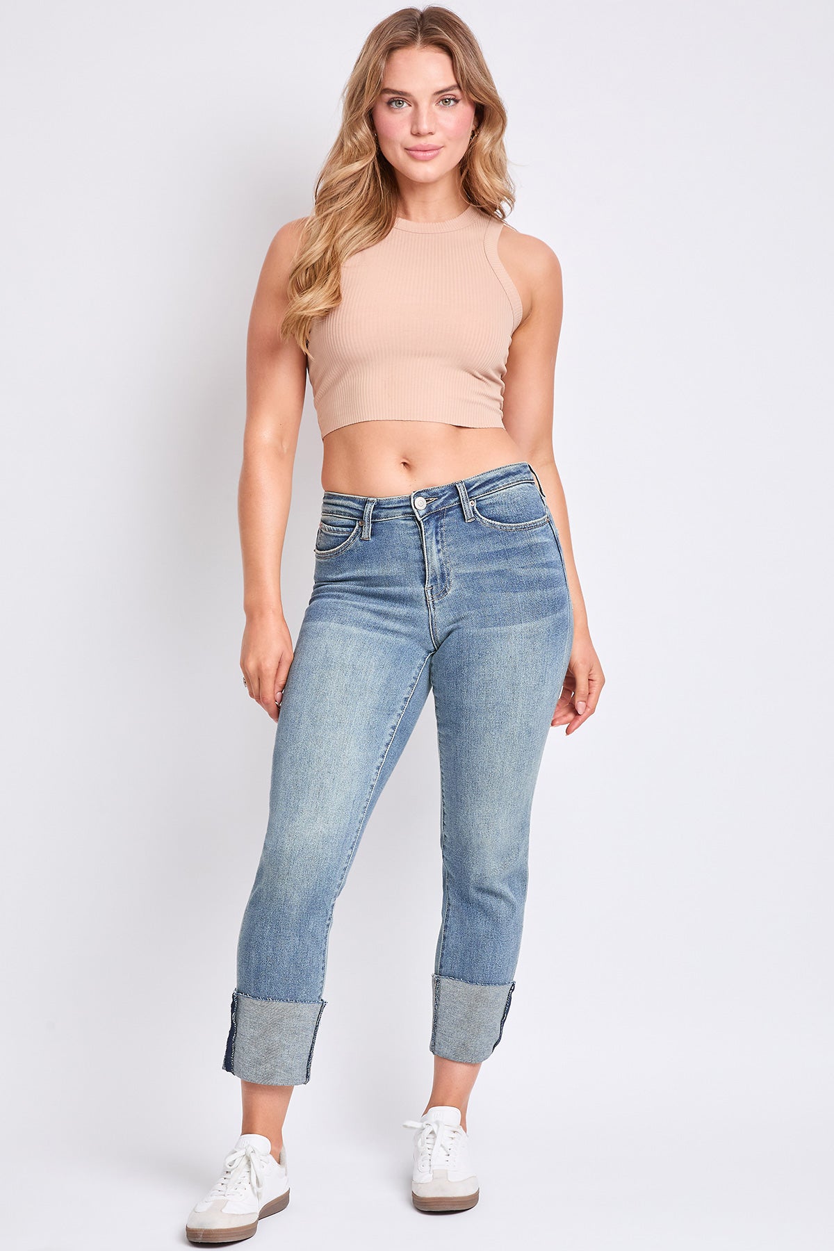 YMI Jeans: Luxe High-Rise Straight Leg Pants
