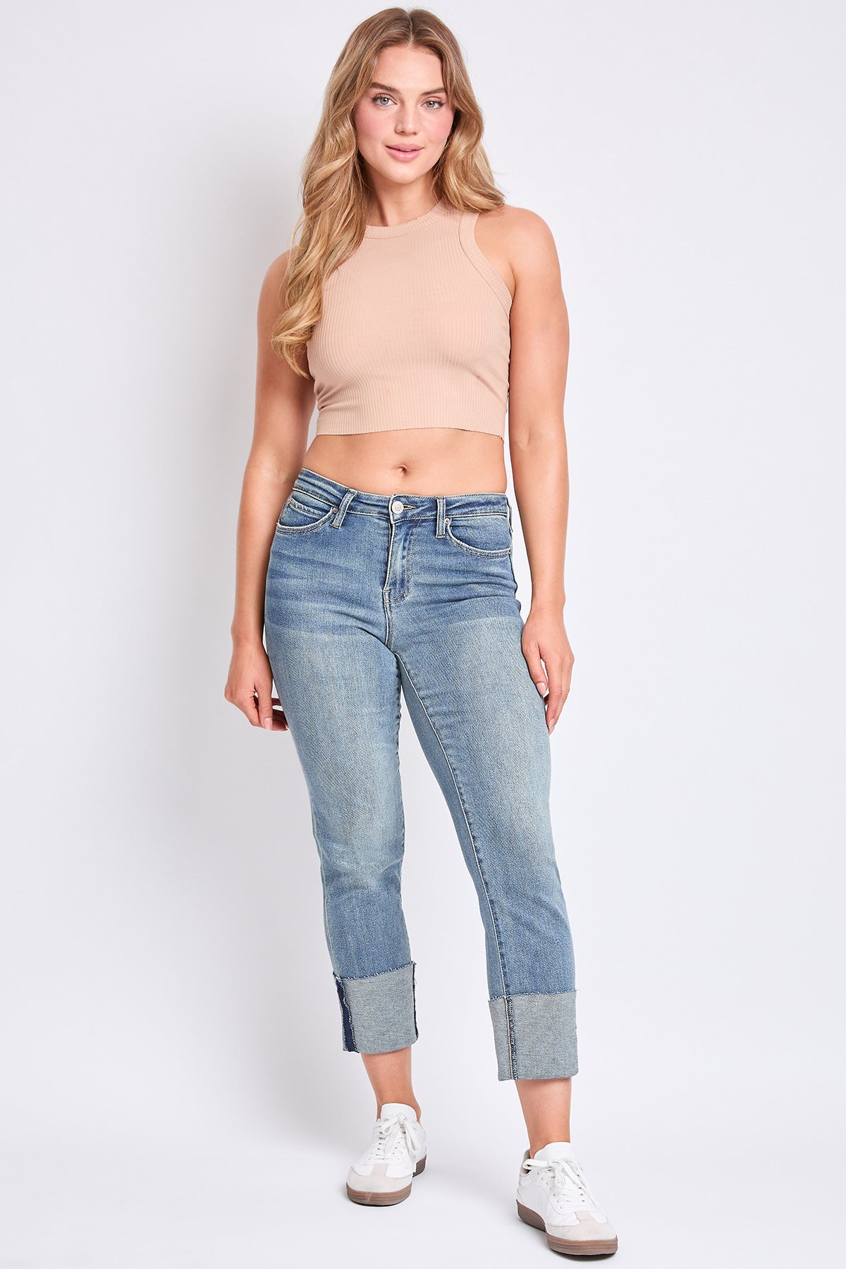 YMI Jeans: Luxe High-Rise Straight Leg Pants
