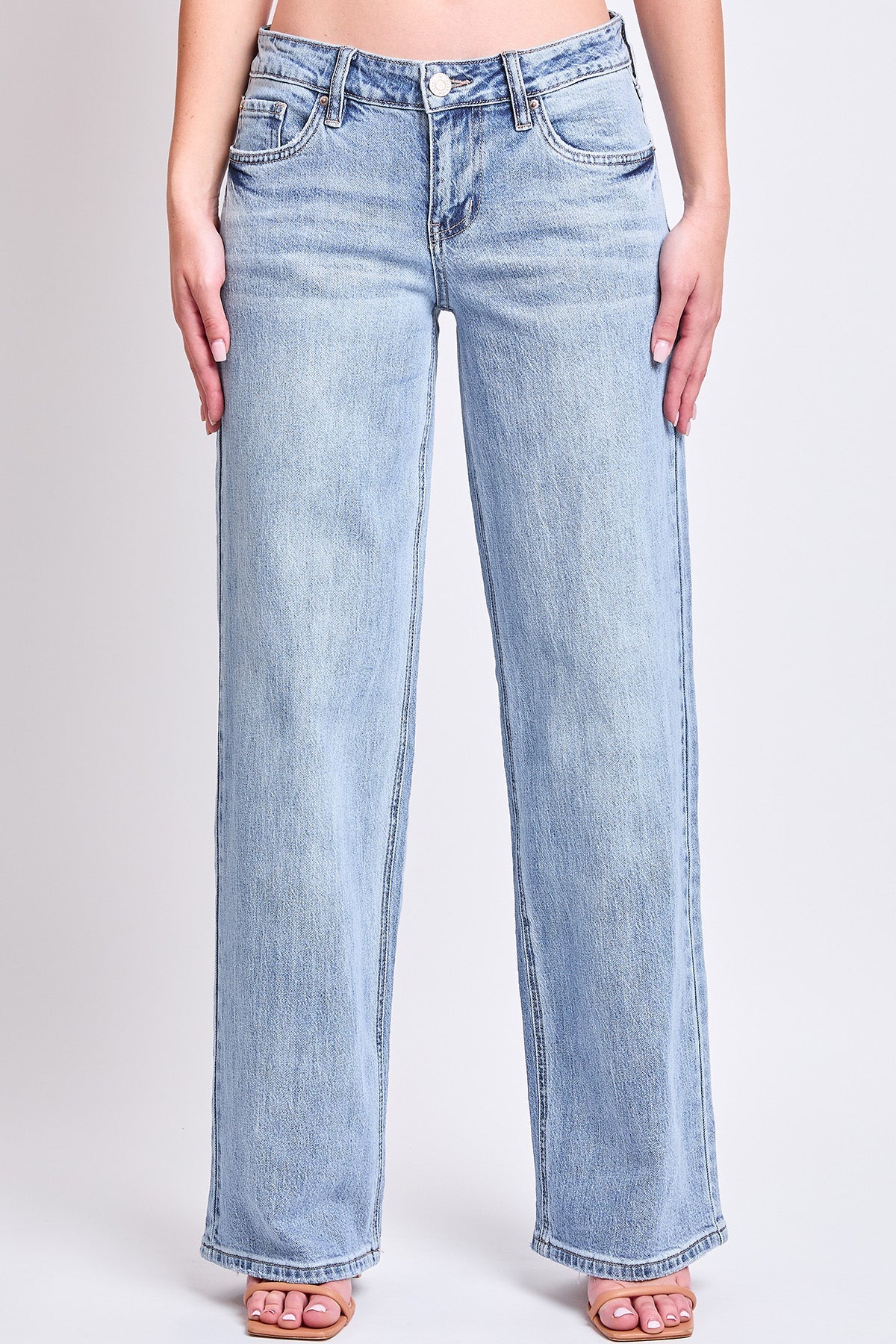 Women's Luxe Britney Wide Leg Jeans