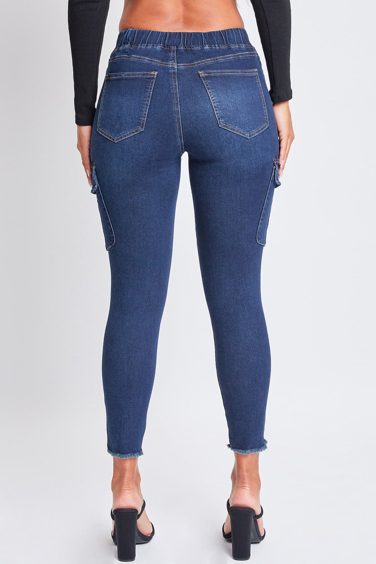 Women's Skinny Cargo Jeans - Love Salve