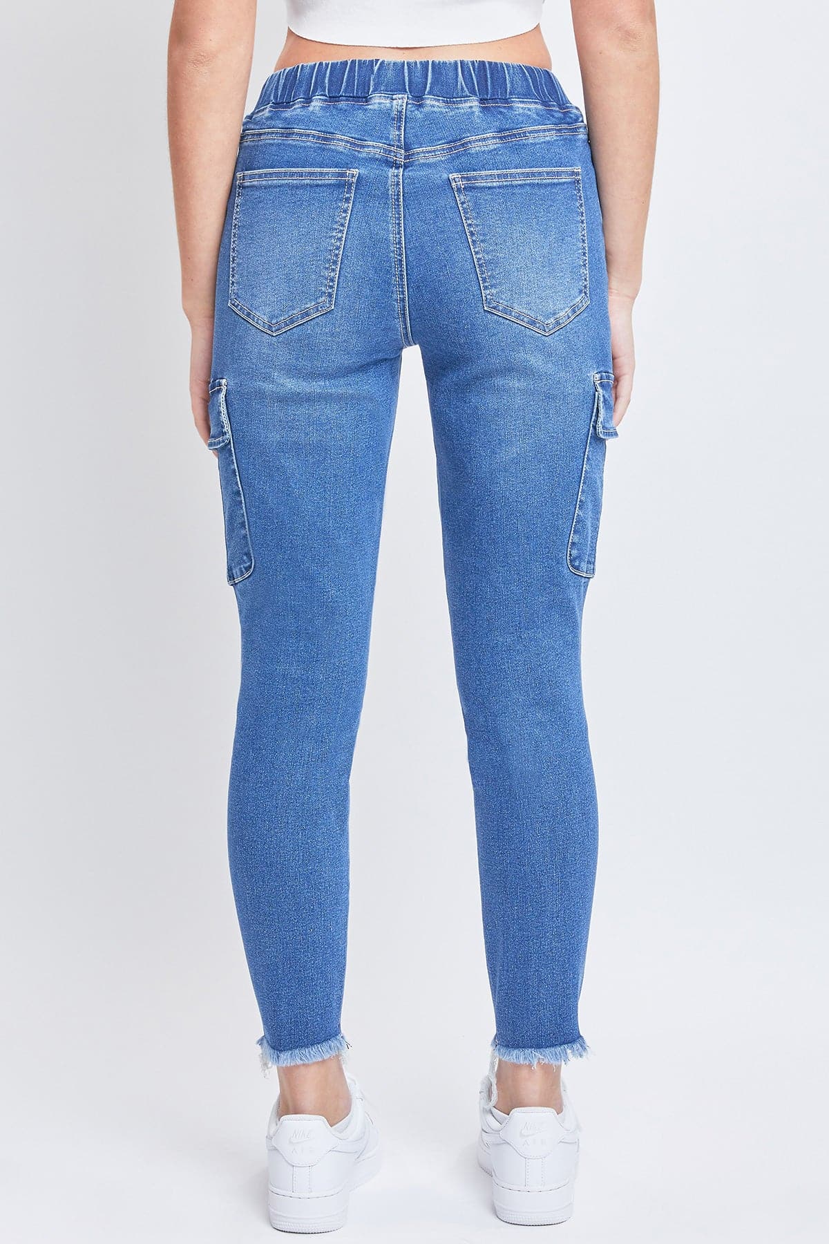 Women's Skinny Cargo Jeans - Love Salve