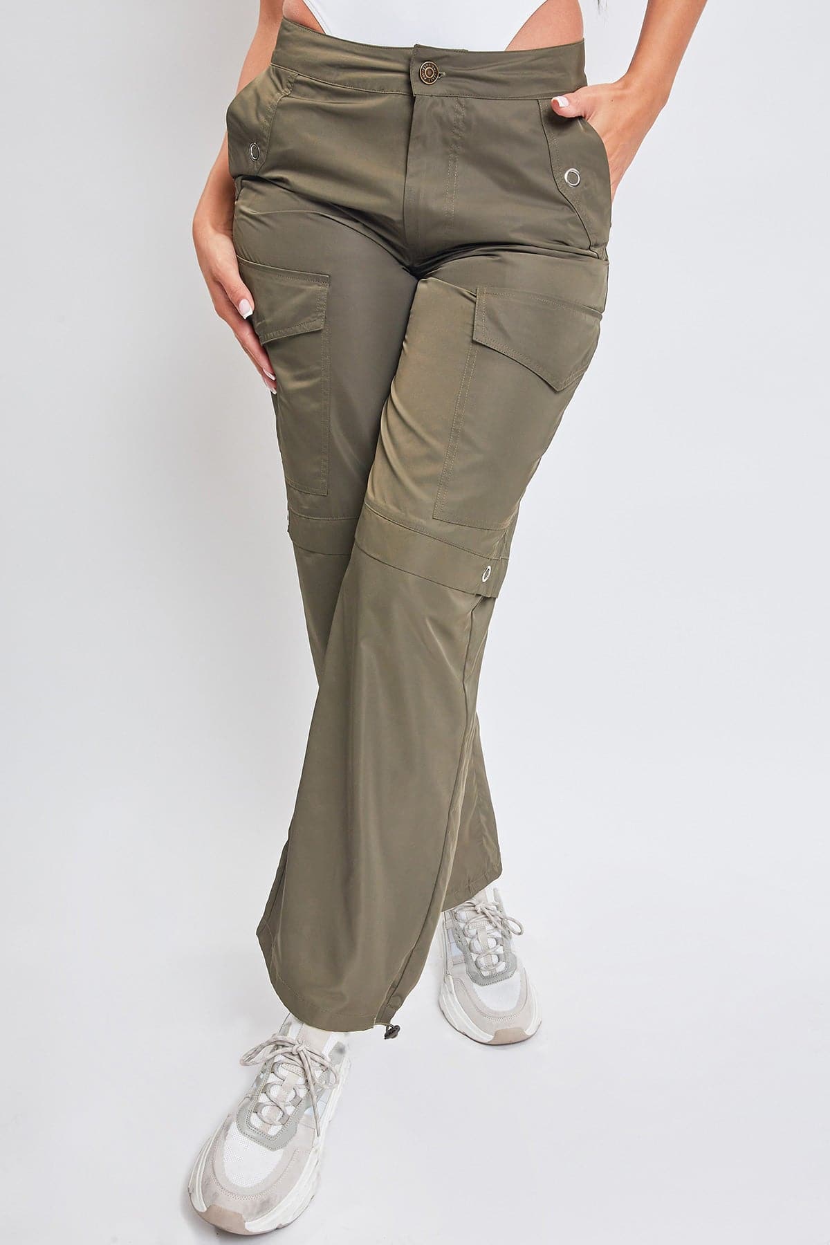 YMI Jeans: Bungee Hem Cargo Pants