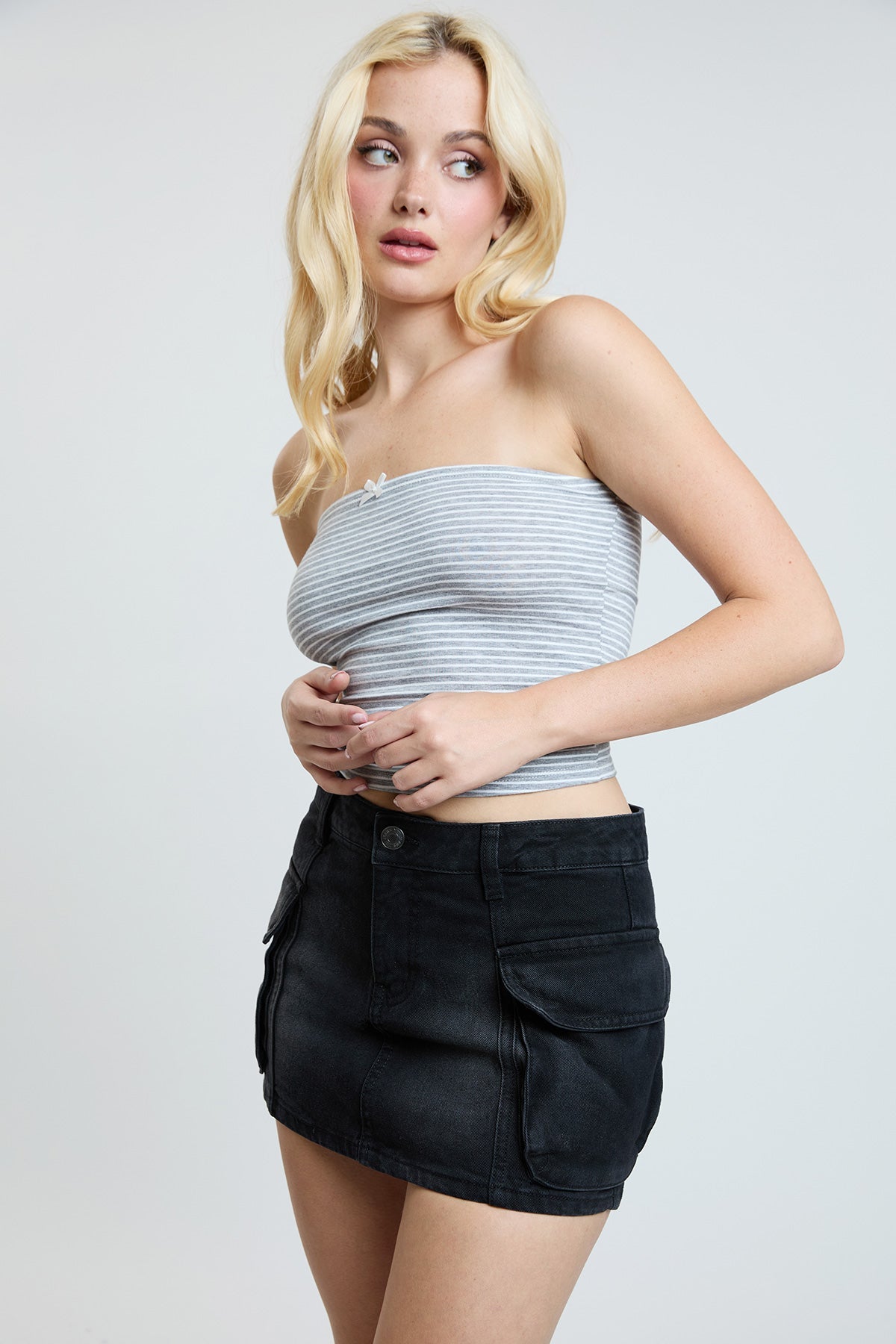 YMI JEANS: Mini Cargo Skort