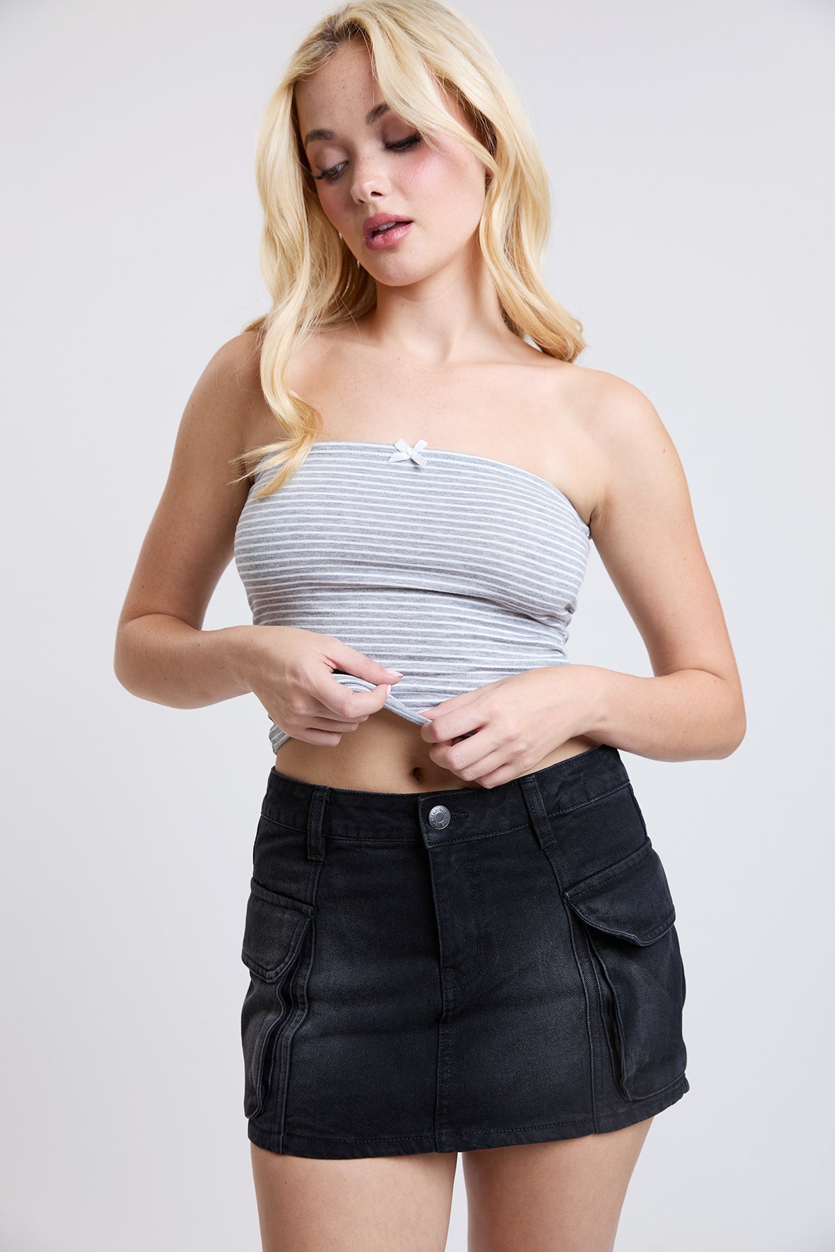 YMI JEANS: Mini Cargo Skort