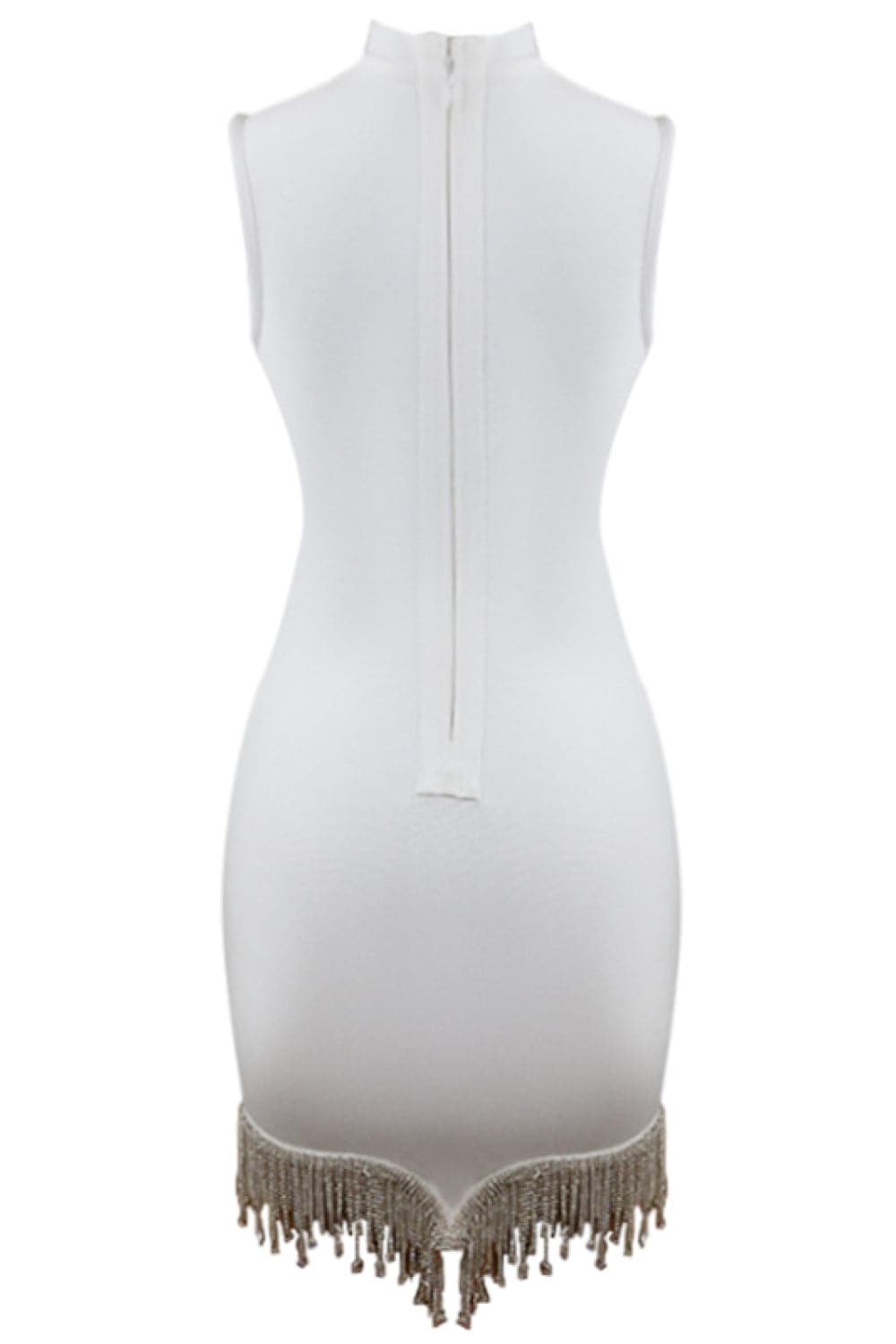 Rhinestone bodycon mini dress