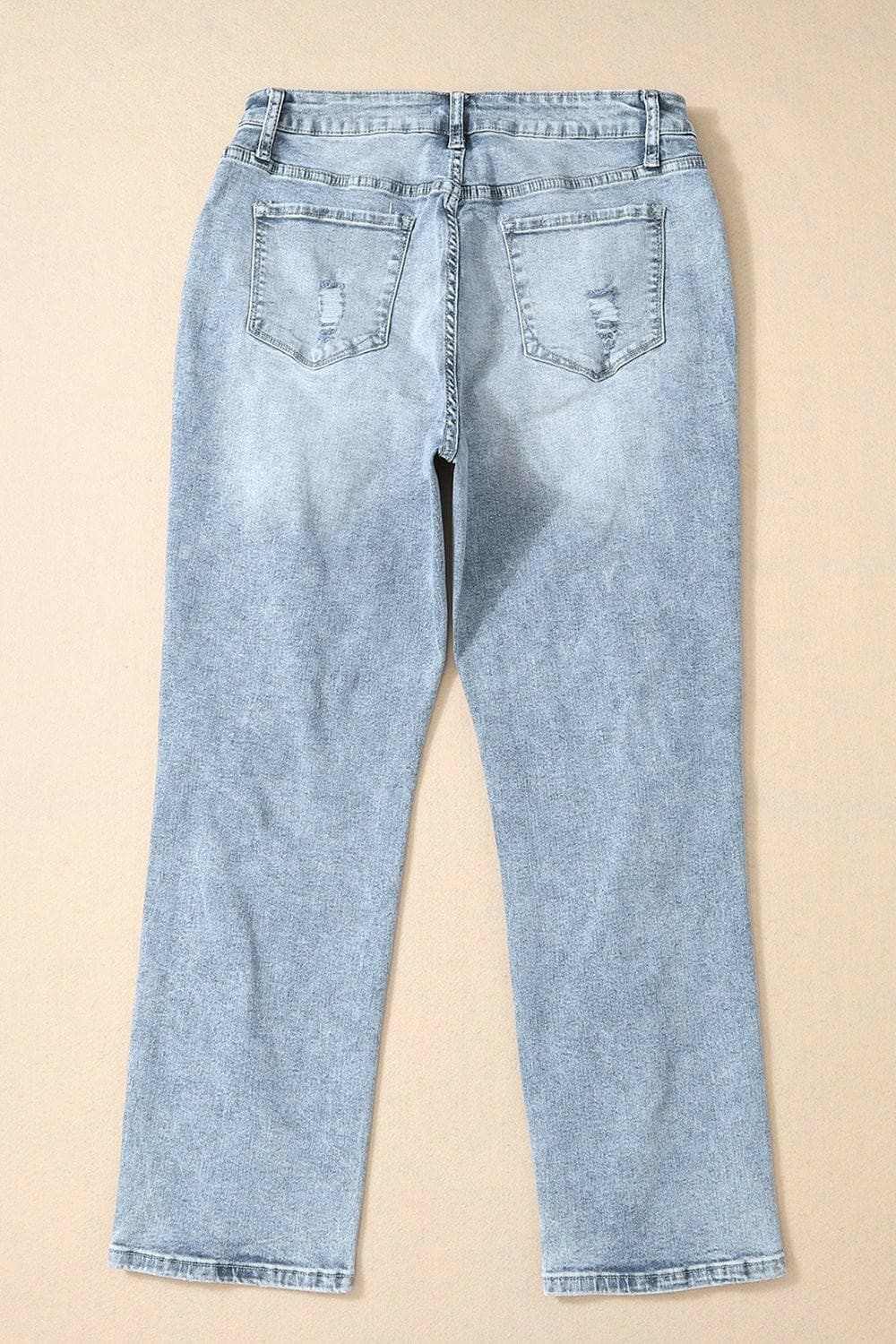 Rugged chic high rise jeans - Love Salve
